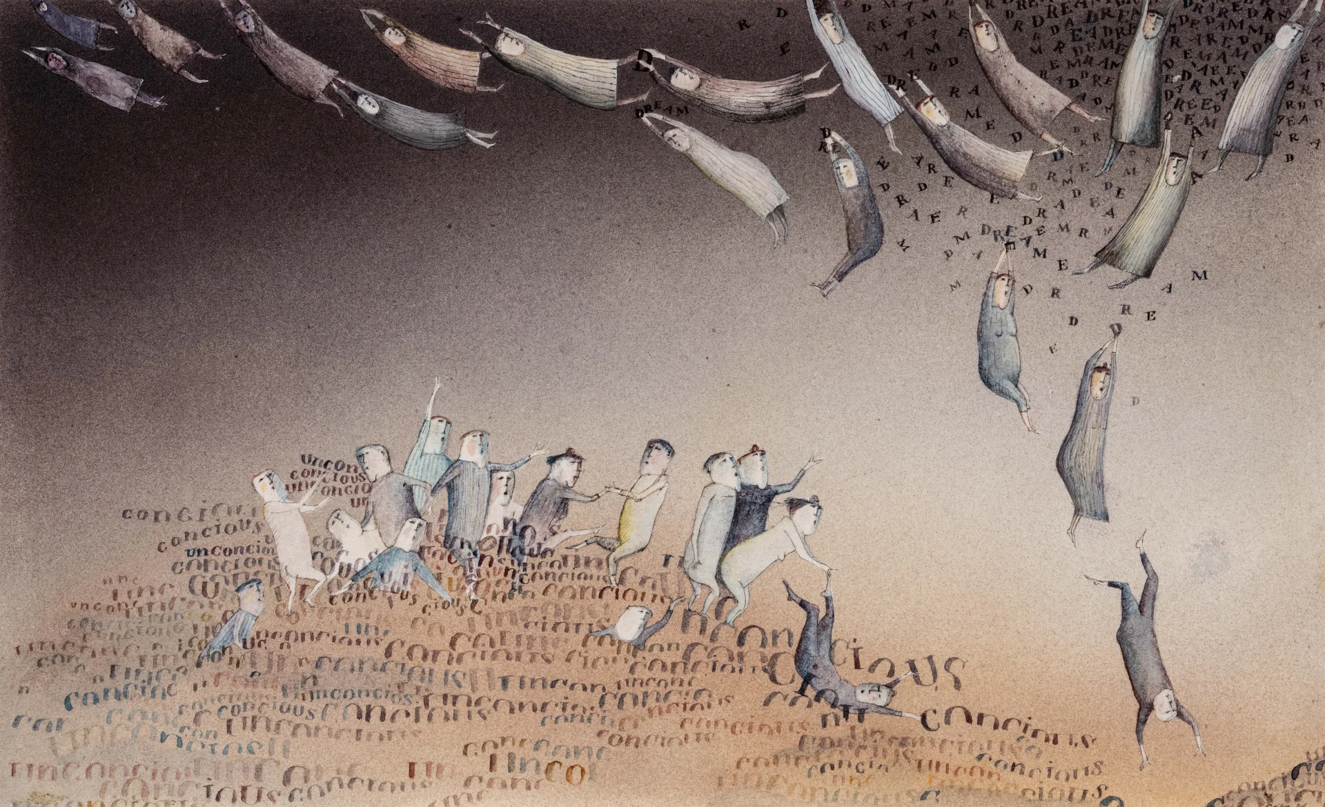 Dreams and consciousness illustrated for the Times