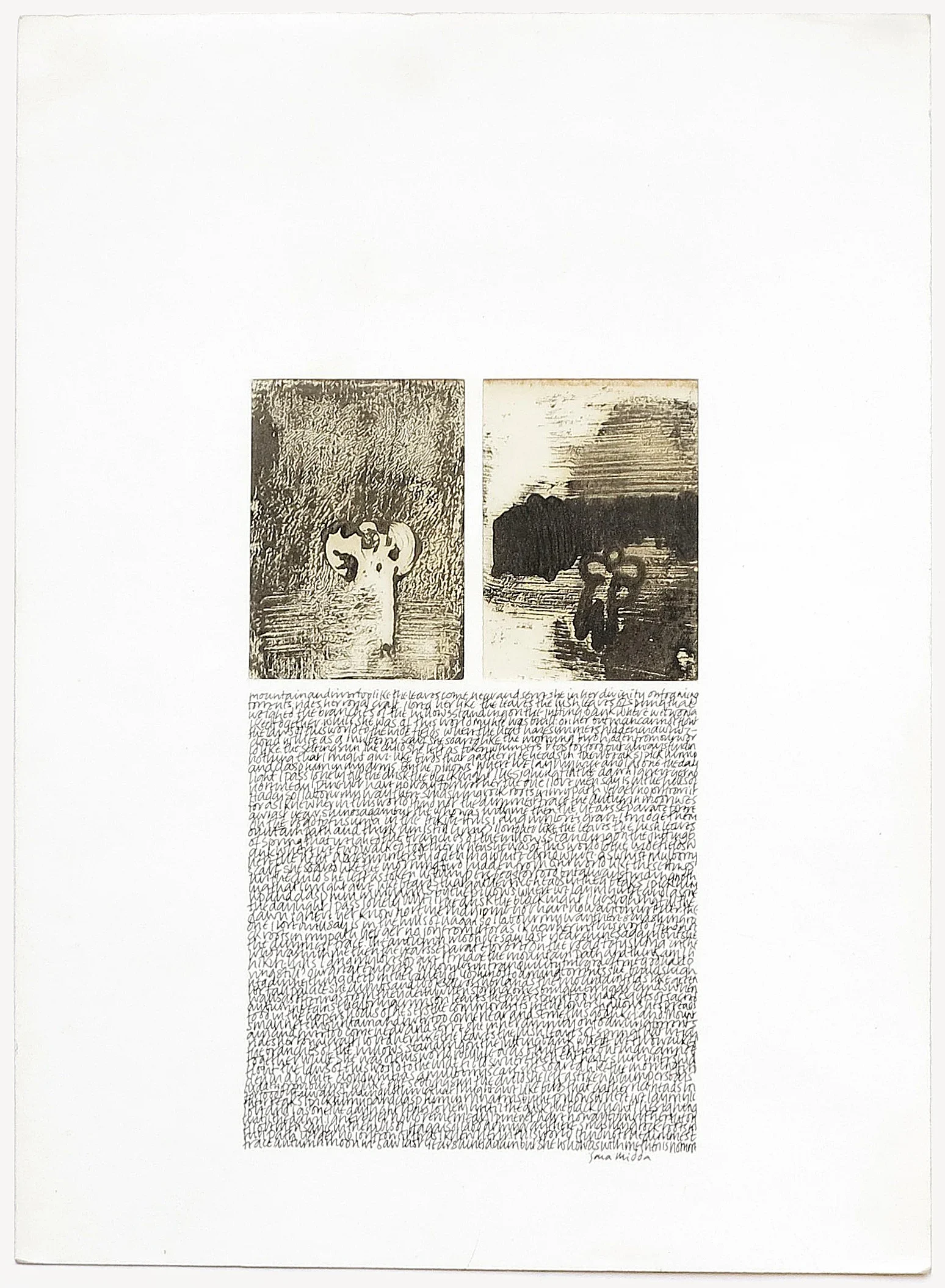 etching - long type