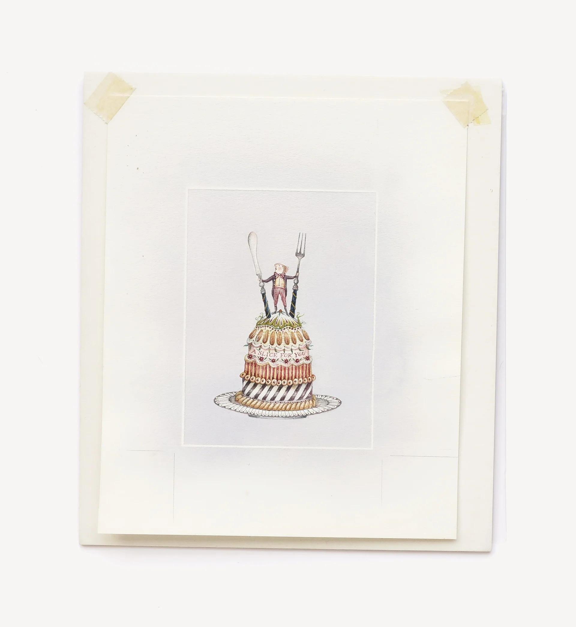 Fancy card artwork
