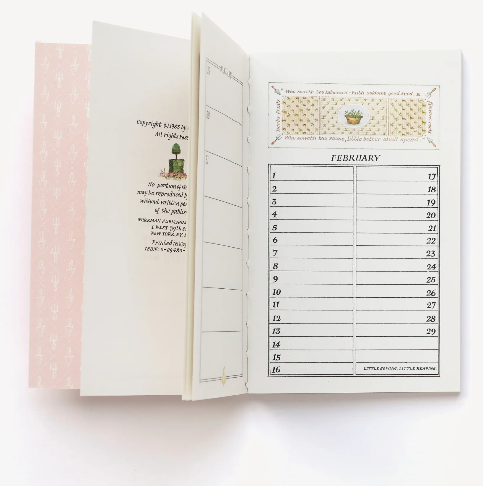 garden notebook