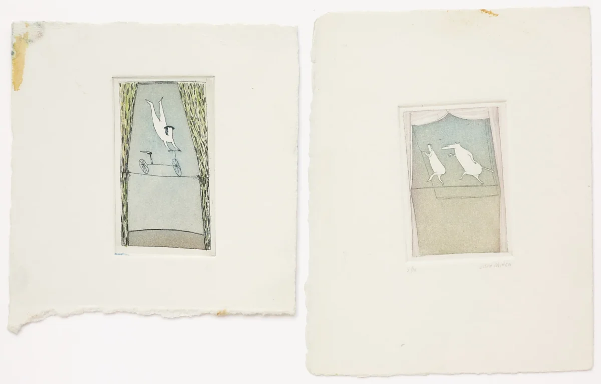 circus etchings